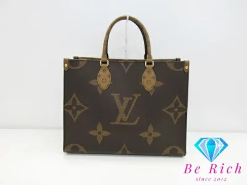 Louis Vuitton Handbag tote bag Monogram Giant Reverse OnTheGo LV